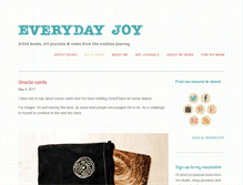 Tablet Screenshot of everydayjoy.co.uk